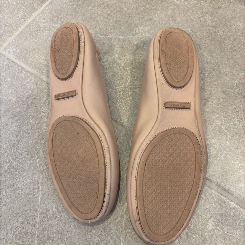 Tory Burch Minnie ballet flats in sand - Picture 5 of 5